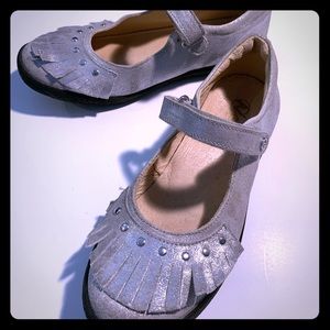 Naturino Metallic Silver Mary Jane